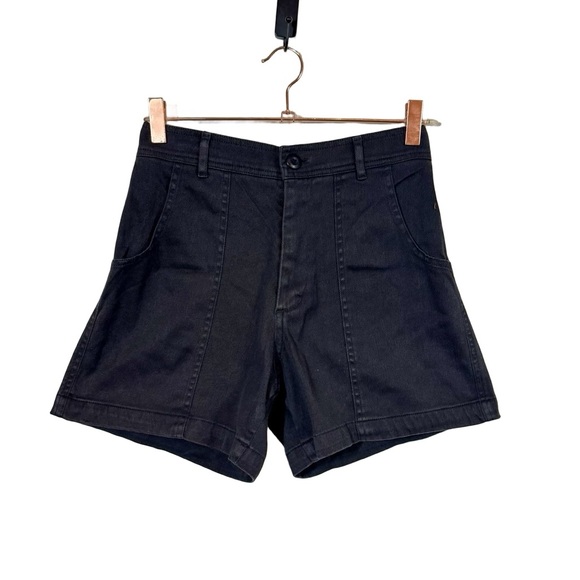 Jungmaven Venice High Rise Hemp Cotton Shorts In Black- Still Full Price - Picture 5 of 11
